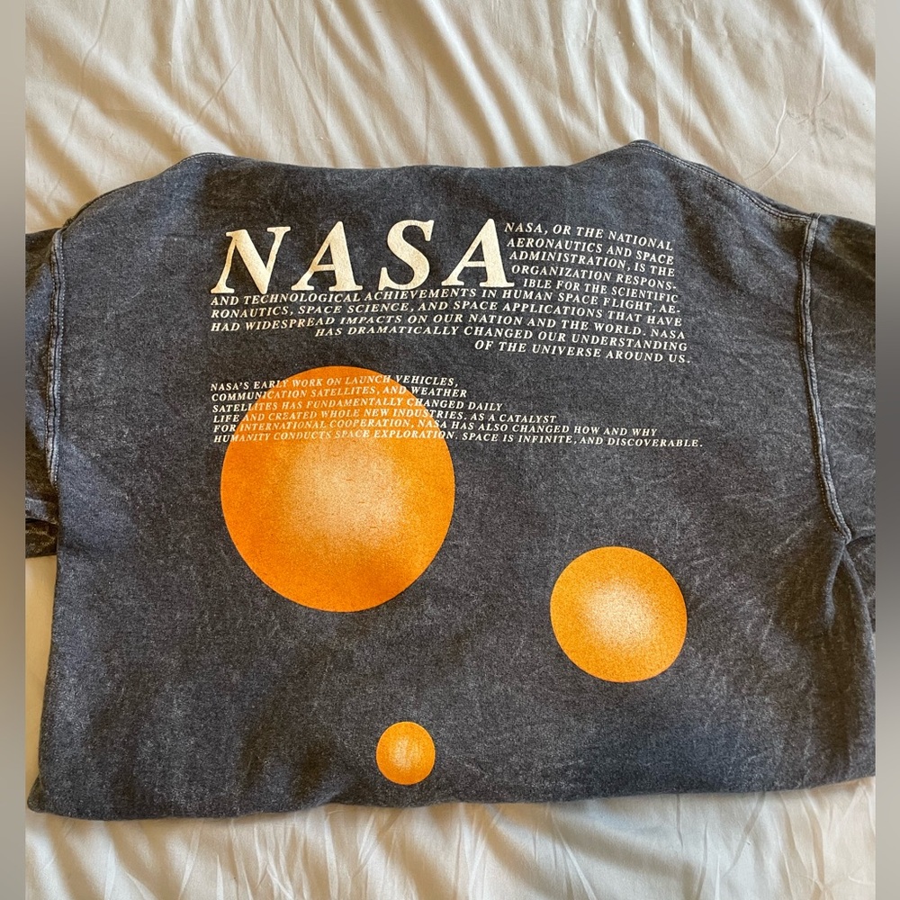 Grey NASA Hoodie
